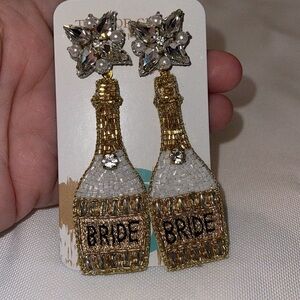 New‎ Taylor Shaye Gorgeous Bride Statement Dangle Earrings